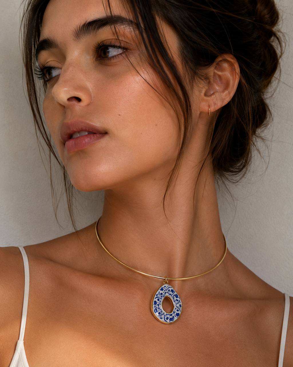 Charm Choker Necklace