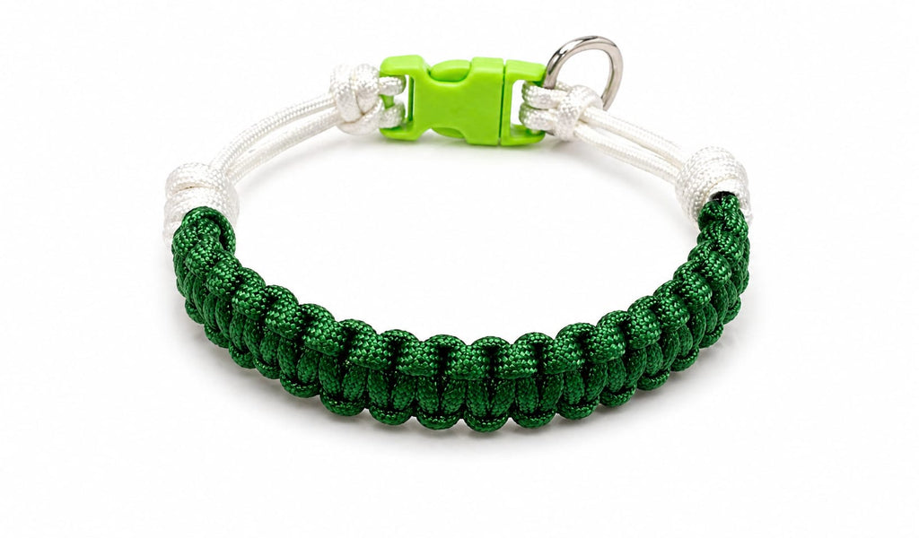 Handmade Paracord pet Collar with Charms