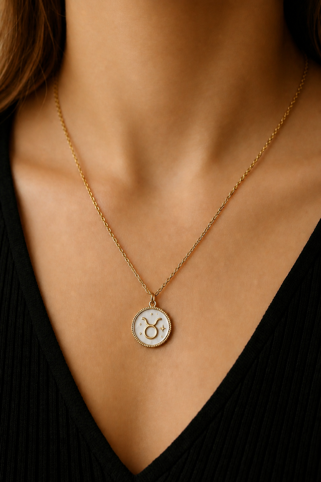 Zodiac Coin Necklace